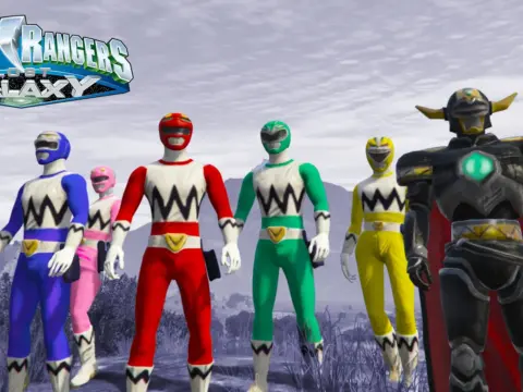 Power Rangers Lost Galaxy [Add-On Peds] V1.0