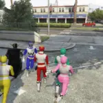 Power Rangers Lost Galaxy [Add-On Peds] V1.0