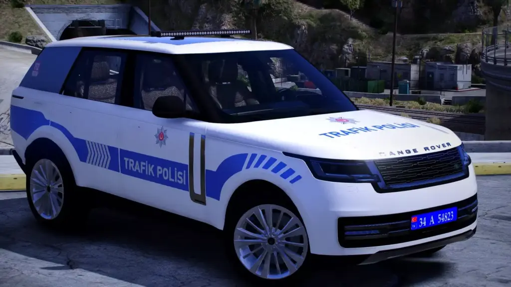 Range Rover Trafik Polisi