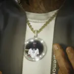 Round Diamond Memory Pendant2