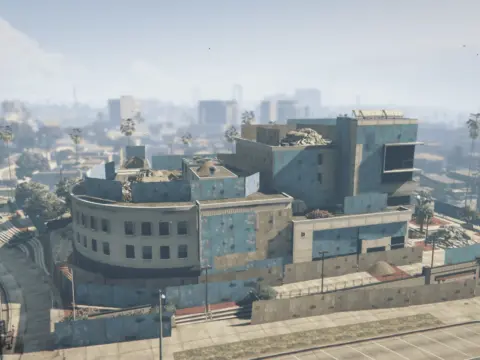 Ruined Police Station GTA V