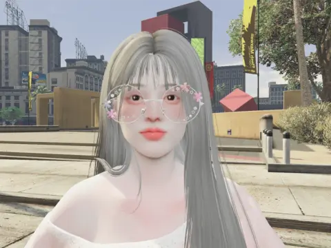 Sakura Glasses for MP Female 1.0