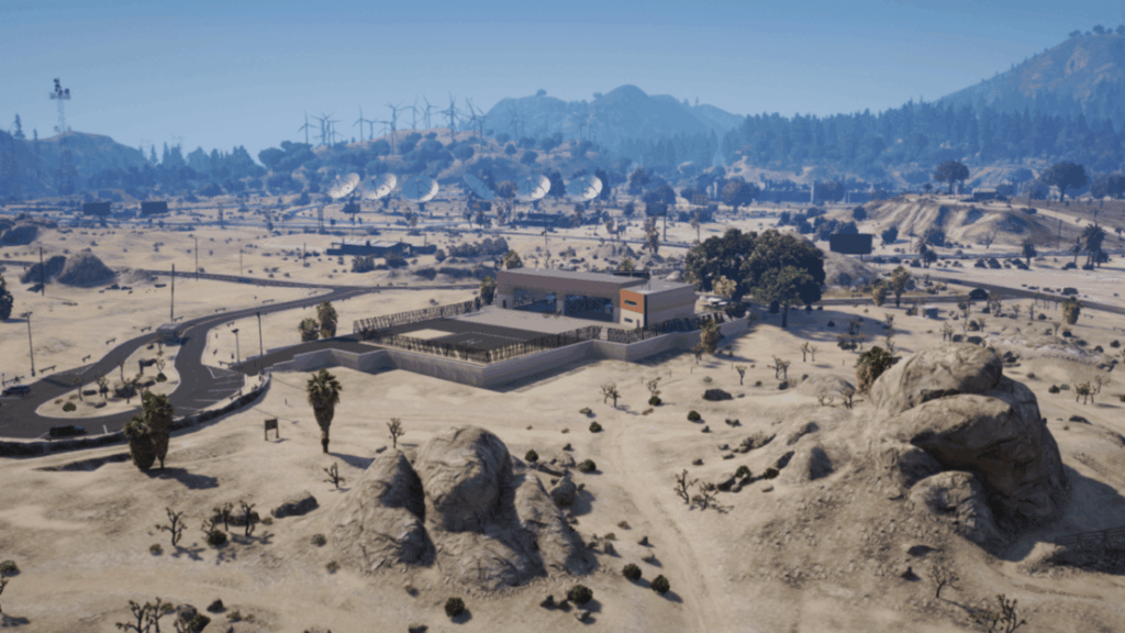 Sandy Shores Heliport [MENYOO | MAP BUILDER] V1.0