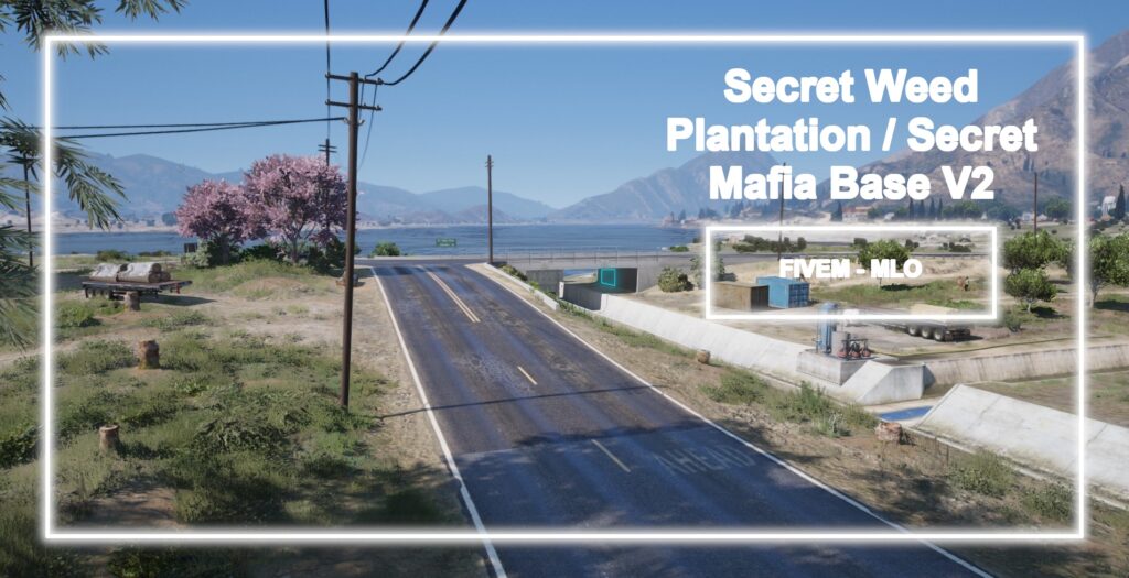 Secret Weed Plantation / Secret Mafia Base 2.0 | Fivem/SP V1.0