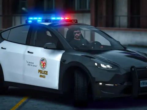 Tesla Model Y LAPD