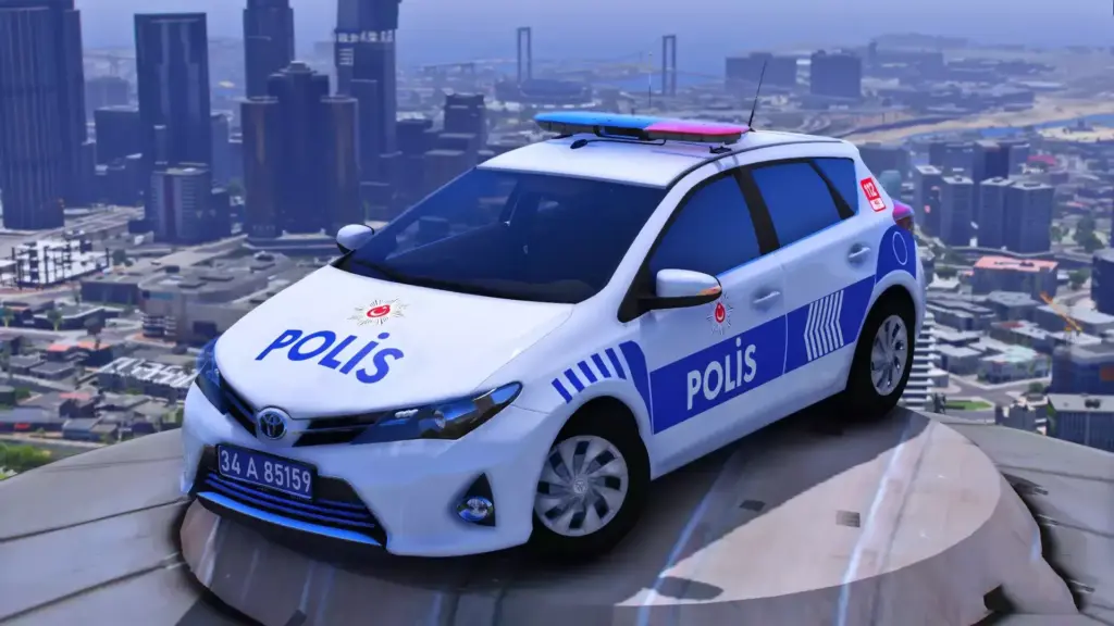 Toyota Auris Turkish Police