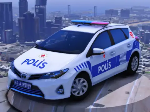 Toyota Auris Turkish Police