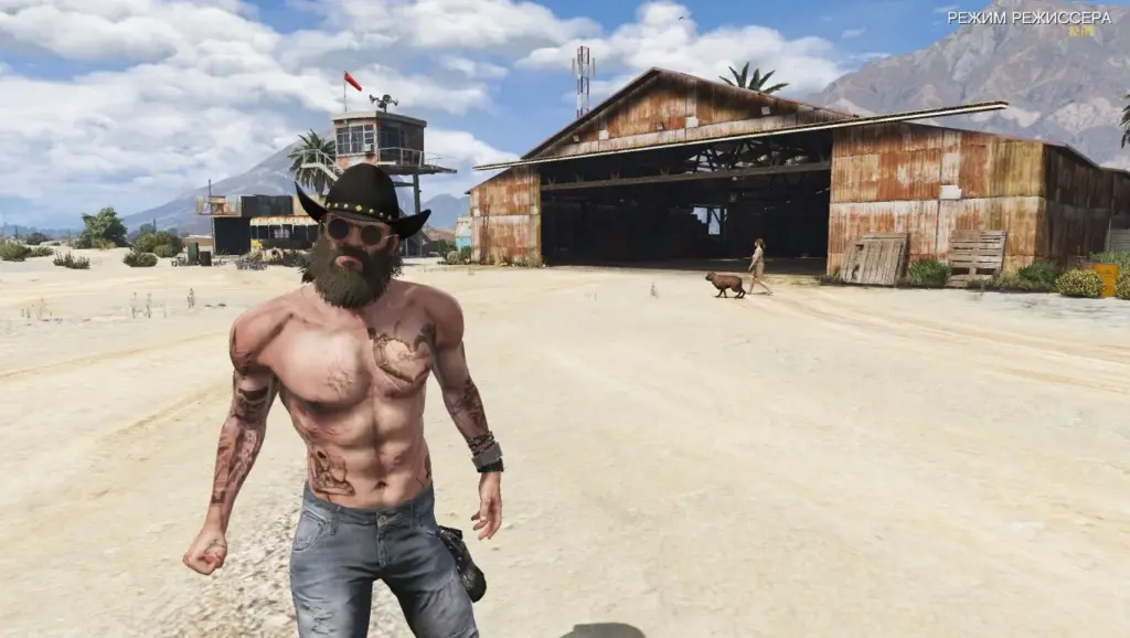 Trevor muscle body with scars 1.0