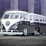 Volkswagen T1 With Trailer