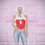 Xmas top for MP Female 1.02