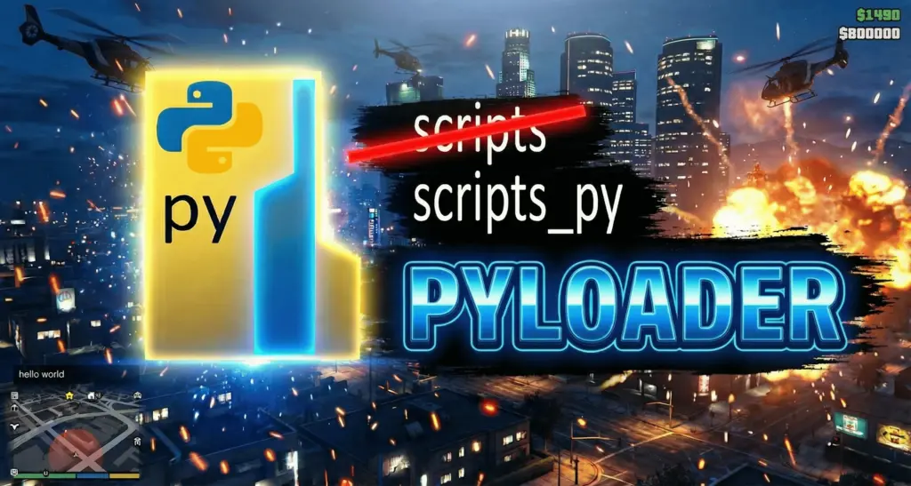 pyloader (Python scripts for GTA V) [Enhanced and Legacy] V0.4.1