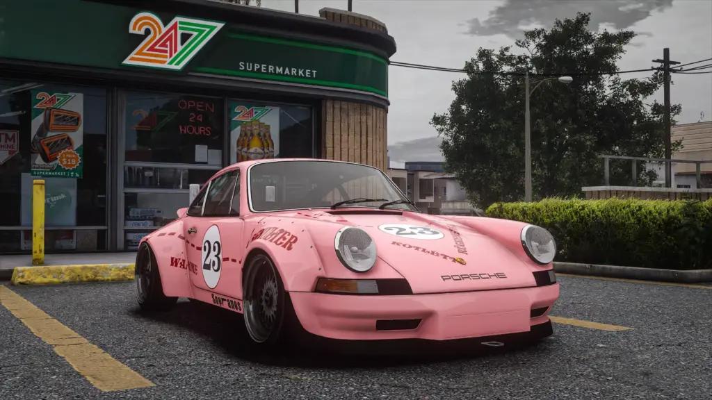 1973 Porsche 911 Carrera RS Pink pig
