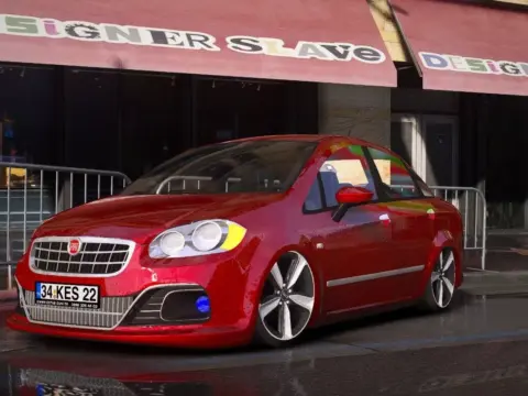 2013 Fiat Linea Modifiyeli