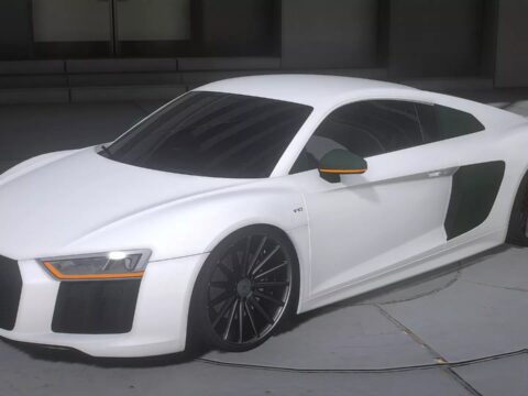 2020 Audi R8 V10 Plus on Vossen VFS-2s