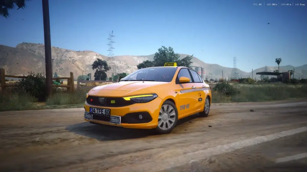 2021 Fiat Egea Taksi
