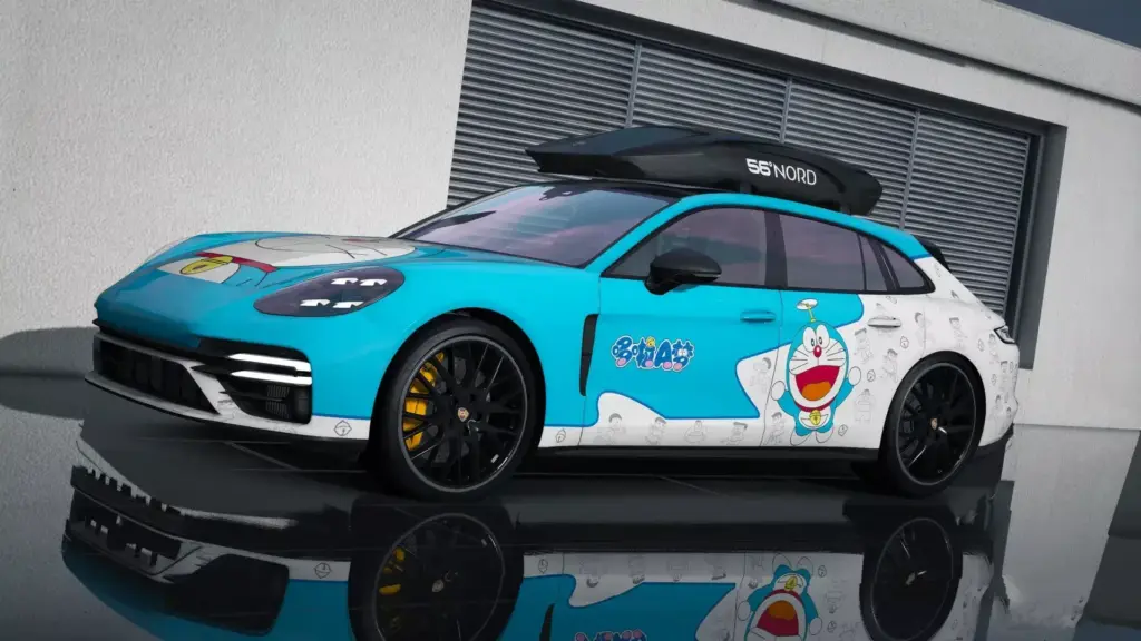 2021 Porsche Panamera Turbo S Sport Turismo Doraemon
