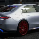 2023 Mercedes S63 AMG E Performance Police Modern Lights2