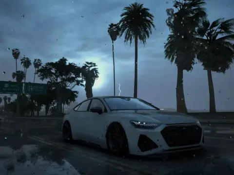 Audi Rs7 Maxton / Props / Lore Friendly Logos / Fully debadged