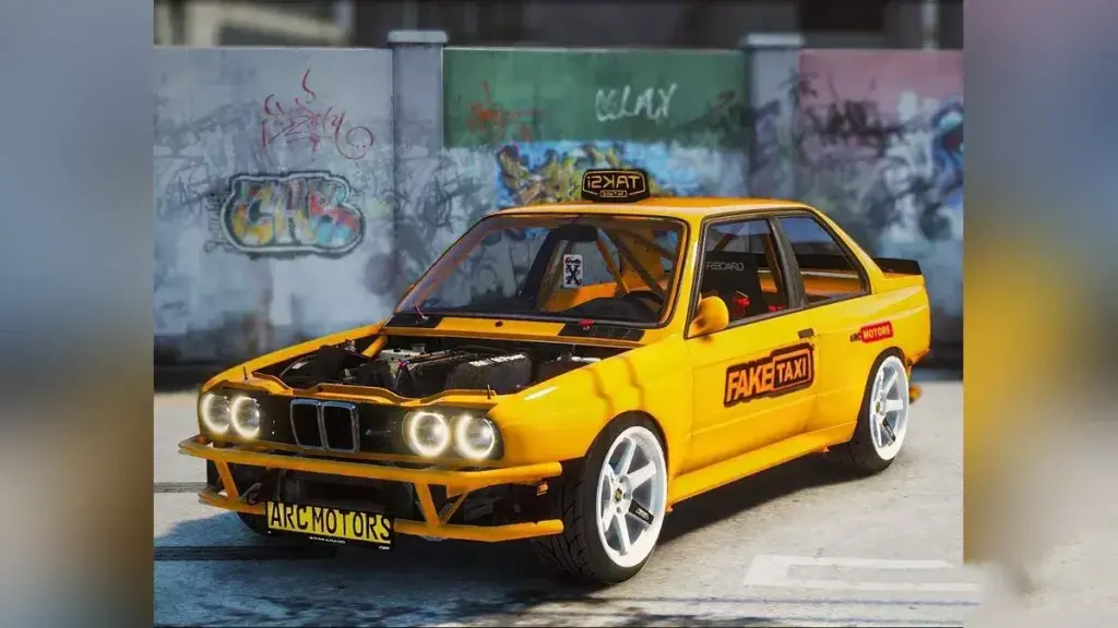 BMW M3 E30 Fake Taksi
