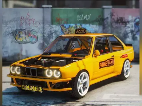 BMW M3 E30 Fake Taksi