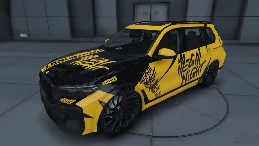BMW X7 Illegal Night