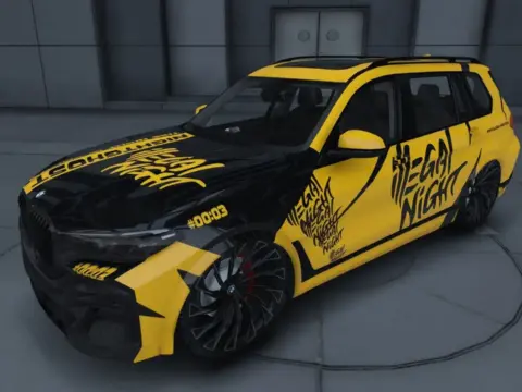 BMW X7 Illegal Night