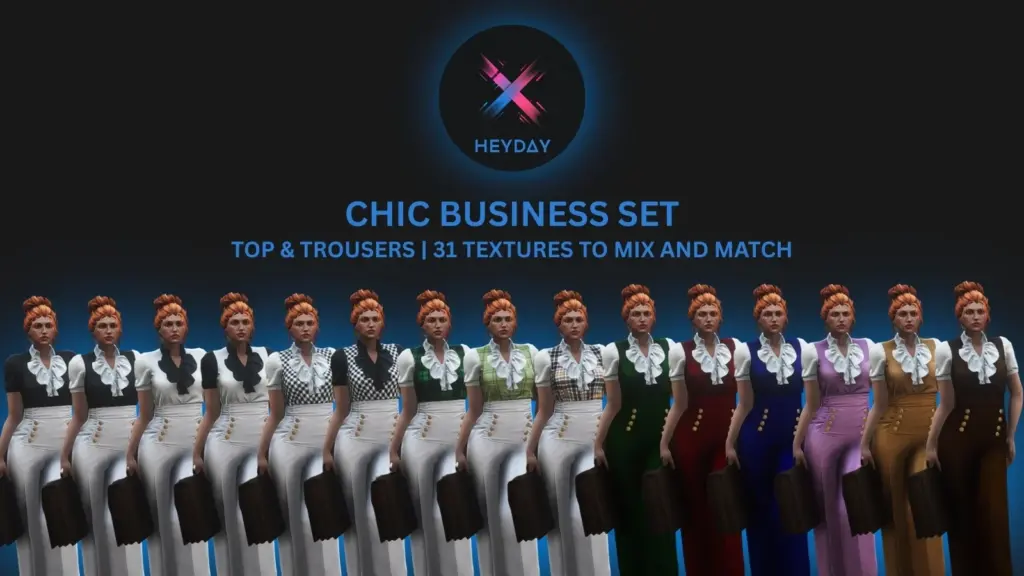 Chic Business Set for MP Female 1.0