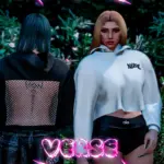 Crop hoodie for MP Female 1.0