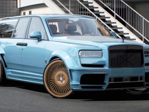 Custom Rolls Royce Cullinan 6x6