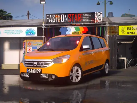 Dacia Lodgy Etiket Taksi