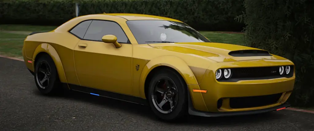 Dodge Challenger SRT Police Modern Lights
