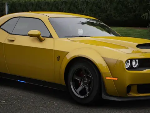 Dodge Challenger SRT Police Modern Lights