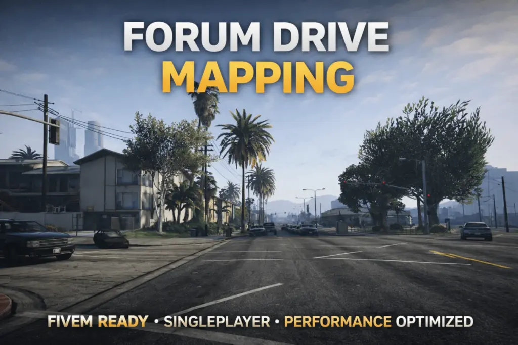 Forum Drive Mapping [YMAP / FiveM] V1.0