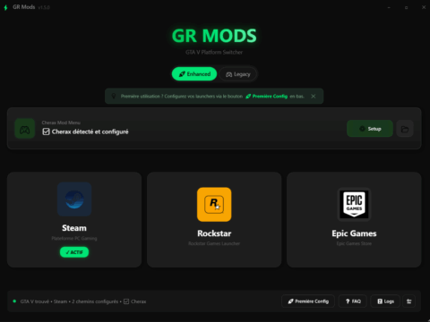 GR-Switcher - Advanced Platform Switcher for GTA V 1.0