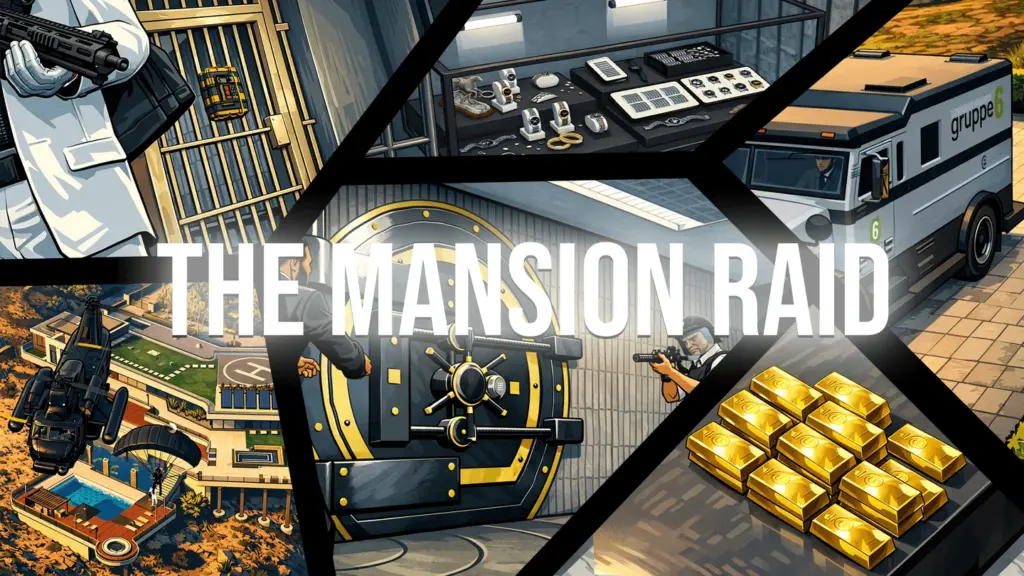GTA Offline: The Mansion Raid Heist