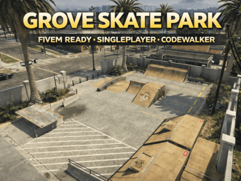 Grove Skate Park [YMAP / FiveM] V1.0.1