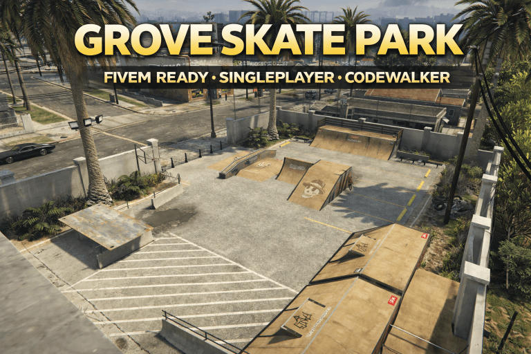 Grove Skate Park [YMAP / FiveM] V1.0.1