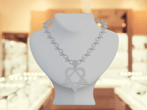 Heartagram Chain for MP Male 1.0