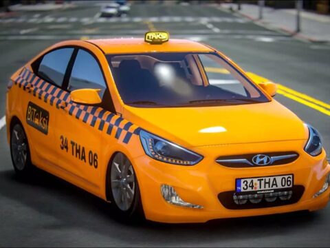 Hyundai Accent Blue Taksi