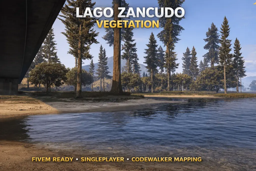 Lago Zancudo Vegetation [YMAP / FiveM] 1.0