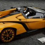 Lamborghini Veneno Roadster 24K Gold3