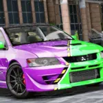 Mitsubishi Lancer Evolution IX MR Evil Empire Vinyl2