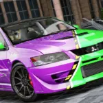 Mitsubishi Lancer Evolution IX MR Evil Empire Vinyl3