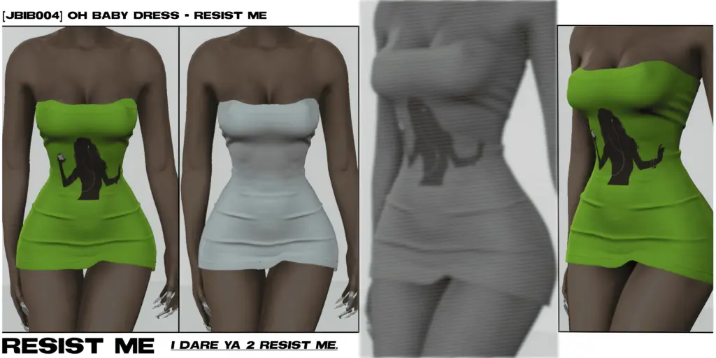 Oh Baby Dress for MP Female 1.0