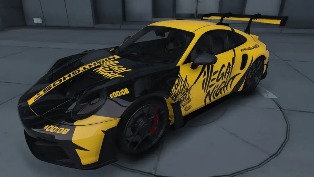 Porsche 911 GT3 RS Illegal Night