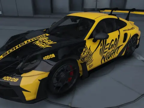 Porsche 911 GT3 RS Illegal Night