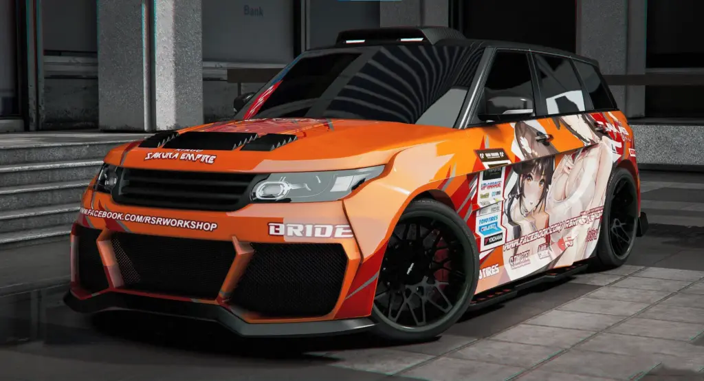 Range Rover Mansory Abflug