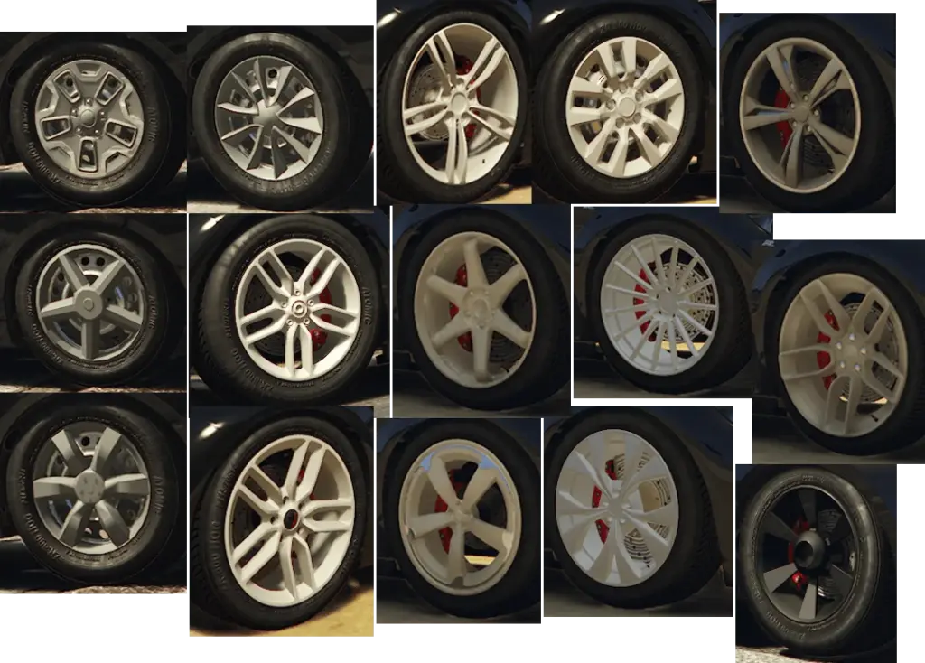 Rims and Tires - Lore V0.1.0 (Active Development + Legacy and Enhanced + LODS)