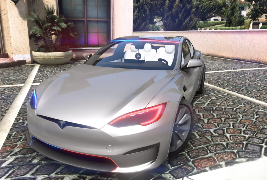Tesla Model S Glasslight