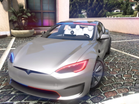 Tesla Model S Glasslight